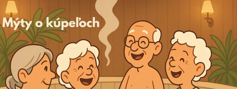 Fakty a mýtyo kúpeľoch - ilustrácia